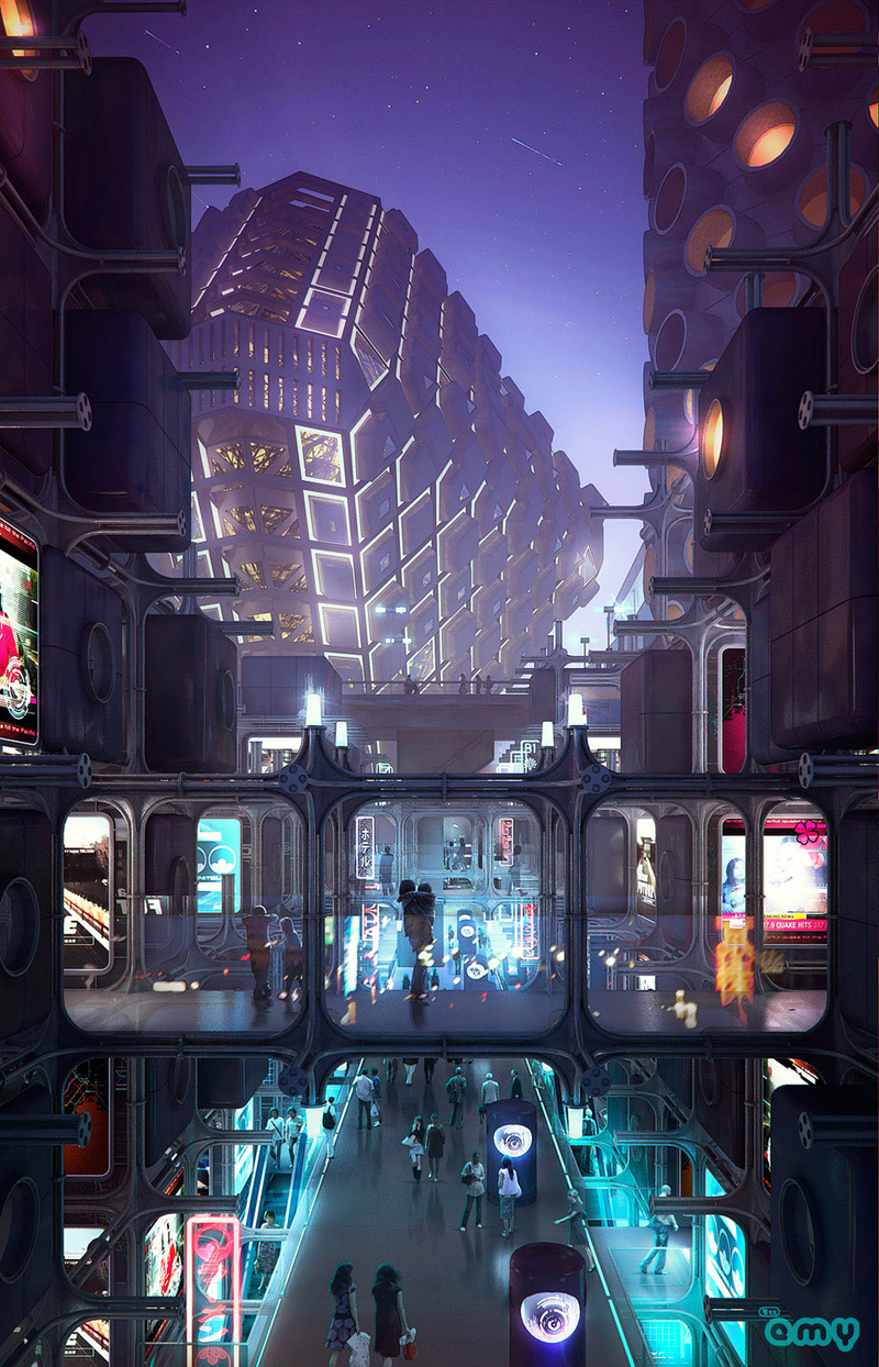 Illustration for article titled The Cities (And Buildings) Of The Future Look Beautiful